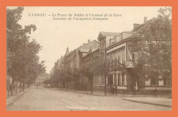 A716 / 413 LANDAU Foyer Du Soldat Et Avenue De La Gare - Landau