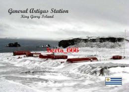 Antarctica General Artigas Station Uruguay New Postcard - Otros & Sin Clasificación