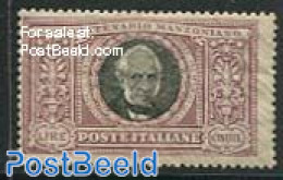 Italy 1923 5L, Stamp Out Of Set, Mint NH, Authors - Otros & Sin Clasificación