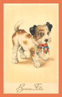 A719 / 033 Chien Illustrateur Bonne Fete - Hunde