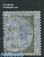 Great Britain 1880 2.5p Blue, Plate 20, Used, Used - Usados