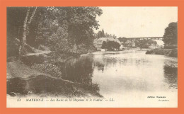 A711 / 081 53 - MAYENNE Bords De La Mayenne Et Le Viaduc - Mayenne