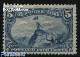 United States Of America 1898 5c, Blue, Stamp Out Of Set, Unused (hinged) - Ungebraucht
