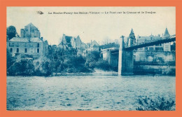 A718 / 223 86 - LA ROCHE POSAY LES BAINS Pont Sur La Creuse Et Le Donjon - La Roche Posay