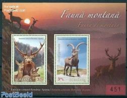 Romania 2012 Joint Issue With Spain, Special S/s, Mint NH, Nature - Various - Animals (others & Mixed) - Deer - Joint .. - Unused Stamps