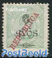 Macao 1913 6A On 80R, Stamp Out Of Set, Unused (hinged) - Nuevos