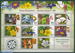 Romania 2012 Flowers S/s, Mint NH, Nature - Flowers & Plants - Neufs