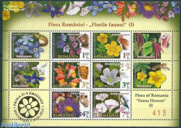 Romania 2012 Flowers S/s, Mint NH, Nature - Flowers & Plants - Unused Stamps