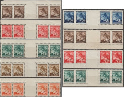 053/ Pof. 20-23,25-26, Wide Border Interarchs - Neufs