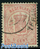 Netherlands 1875 1.5c Pink, Used, Used Stamps - Used Stamps
