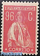 Portugal 1926 96c Rosacarmine, Stamp Out Of Set, Unused (hinged) - Nuovi