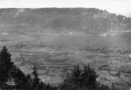 73 Aix-les-Bains  Vue Générale Panoramique Le Lac La Bourget   (scan R/V)  28 \PC1202 - Aix Les Bains