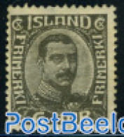 Iceland 1920 6A, Greyblack, Stamp Out Of Set, Unused (hinged) - Ongebruikt