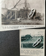 VOETBALSPORT ANTWERP F.C. 1936 / 1939 / ZICHT OP DE VERGROTINGSWERKEN VAN HET ANTWERP-STADION / SCHADE DOOR RUKWIND - Unclassified
