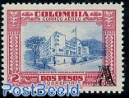 Colombia 1951 2P, Stamp Out Of Set, Mint NH, Art - Libraries - Kolumbien