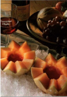 MELON GLACÉ AU BANYULS -    Recettes De Cuisine    - CPM - Voir Scannes Recto-Verso - Recipes (cooking)