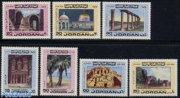 Jordan 1975 Tourism 7v, Mint NH, Various - Tourism - Jordania