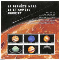 Guinea, Republic 1999 Planets 6v M/s, Mint NH, Science - Transport - Astronomy - Astrology