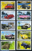 France 2000 Automobiles 10v, Mint NH, Transport - Automobiles - Nuovi