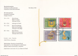 Suisse // Schweiz // Switzerland // 1982 Pro Patria - Lettres & Documents