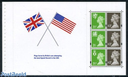 Great Britain 1998 Land Speed Record Booklet Pane, Mint NH - Ongebruikt