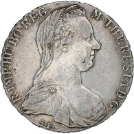 Autriche, Maria Theresa, Thaler, 1780, Vienne, Refrappe, Argent, TTB+ - Autriche