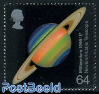 Great Britain 1999 Solar Eclipse 1v (from S/s), Mint NH, Science - Astronomy - Ungebraucht