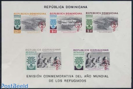 Dominican Republic 1960 World Refugees Year S/s Imperforated, Mint NH, History - Refugees - Réfugiés