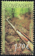 Slovaquie 2021 Oblitéré Used Indépendance Foresterie Par Rapport Exploitation Minière Abreuvoir Rakytovo Y&T SK 830 SU - Used Stamps