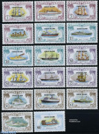 Saint Vincent & The Grenadines 1984 Ships 17v, Mint NH, Transport - Ships And Boats - Ships