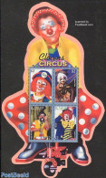 Saint Vincent & The Grenadines 2003 Circus 4v M/s/Linny, Mint NH, Performance Art - Circus - Cirque