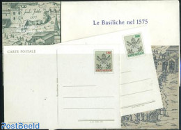 Vatican 1983 Postcard Set, 1575 Views (4 Cards), Unused Postal Stationary - Storia Postale
