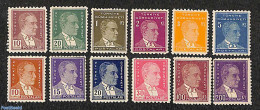 Türkiye 1951 Definitives 12v, Mint NH - Autres & Non Classés
