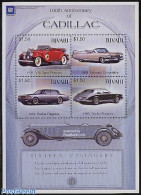 Tuvalu 2003 Cadillac 4v M/s, Mint NH, Transport - Automobiles - Autos