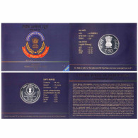 INDIA 2023 DIAMOND JUBILEE YEAR OF CENTRAL BUREAU OF INVESTIGATION(CBI) PROOF COIN OF 60 RUPEES RARE - Inde