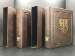 Philswiss Ringbinder/ Kassette Braun (Wappen) & 30 Hüllen - 2 Stück Gebraucht (7010 - Binders With Pages