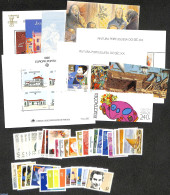 Portugal 1990 Year Set 1990 (39v,5s/s,2bklts), Mint NH, Various - Yearsets (by Country) - Unused Stamps