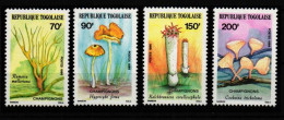 Togo 1966-1969 Postfrisch Pilze #HQ127 - Togo (1960-...)