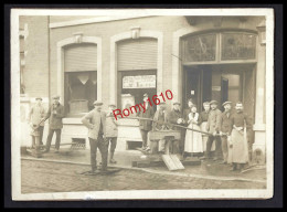 Angleur - Liège. Photo -  Travaux De Canalisation. Magasin De Cartes Postales. Ateliers, Photographe. - Liege