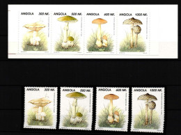 Angola 945-948 Postfrisch Markenheft / Pilze #HQ335 - Angola