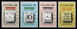 Uganda 1989 - Mi-Nr. 658-661 ** - MNH - PHILEXFRANCE '89 - Oeganda (1962-...)