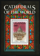 Uganda 1993 - Mi-Nr. Block 194 ** - MNH - Petersdom Rom - Oeganda (1962-...)