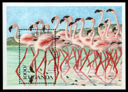 Uganda 1990 - Mi-Nr. Block 120 ** - MNH - Vögel / Birds - Ouganda (1962-...)