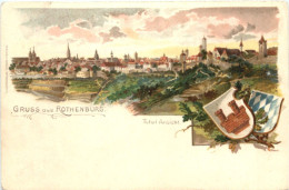 Gruss Aus Rothenburg - Litho - Rothenburg O. D. Tauber