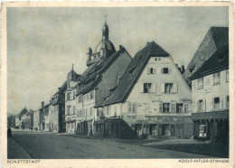 Schlettstadt - Adolf Hitler Straße - Selestat