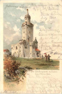 Der Feldbergturm Im Taunus - Litho - Giessen