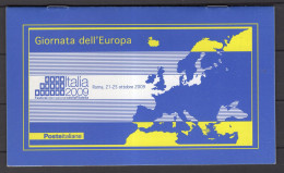 X0145 - ITALIA ITALIE CARNET Ss N°28 ** Giornata Dell'europa - Carnets