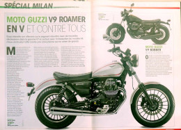 Article Papier 4 Pages MOTO GUZZI V9 + V7 SALON DE MILAN Novembre 2015 MJFL - Non Classés