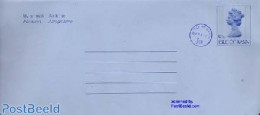Isle Of Man 1973 AEROGRAM UPRATED 6.5+0.5, Unused Postal Stationary - Isola Di Man
