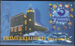 FÄRÖER Markenheftchen MH 10 Mit 5x 289-290, Postfrisch **, Katholische Kirche, 1995 - Isole Faroer
